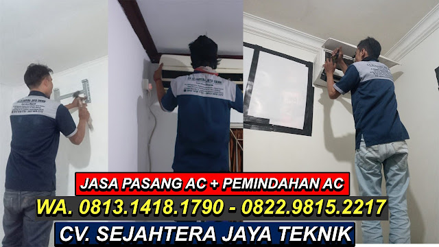 Jasa Bongkar Pasang AC dan Service AC di Apartemen Verde 2