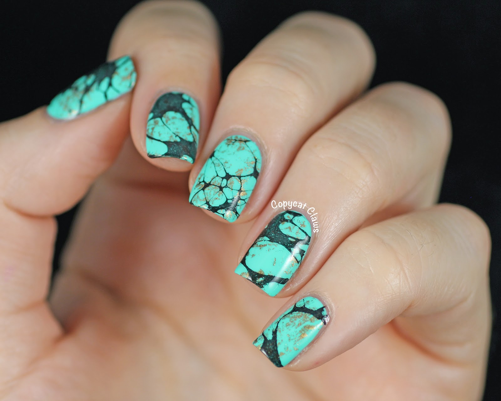 Nail Rock turquoise nail wraps | Dry, Dammit!