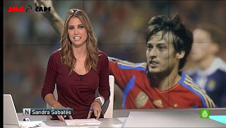 SANDRA SABATES, La Sexta Deportes (12.10.11)