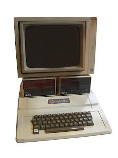 Apple II one of the most popular personal computer back then.