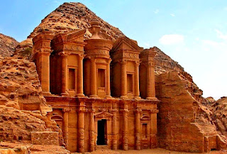 The ancient city of Petra, Jordan مدينة البتراء الأثرية الأردن
