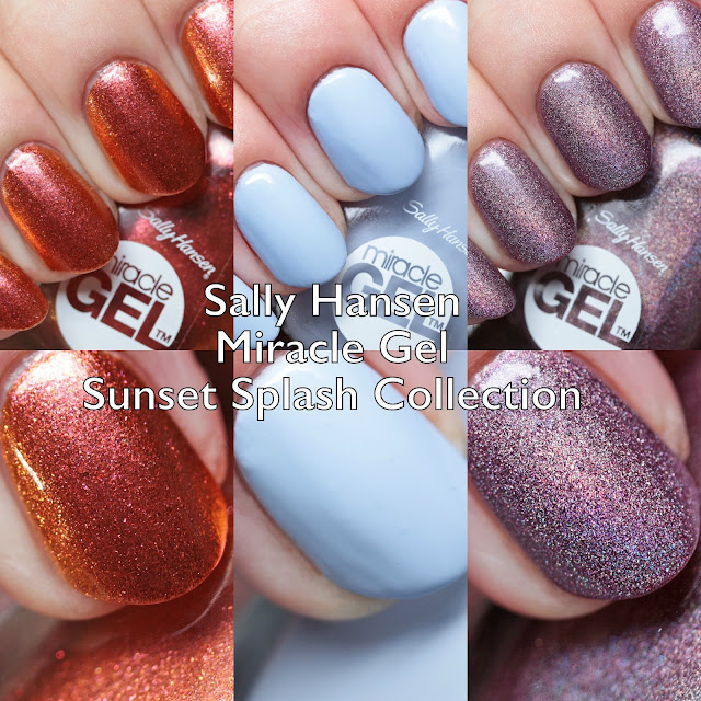 Sally Hansen Miracle Gel Sunset Splash Collection