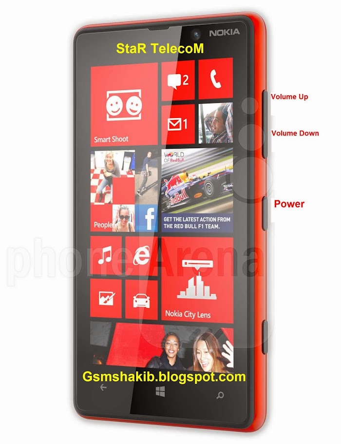 Nokia Lumia 820 Hard Reset