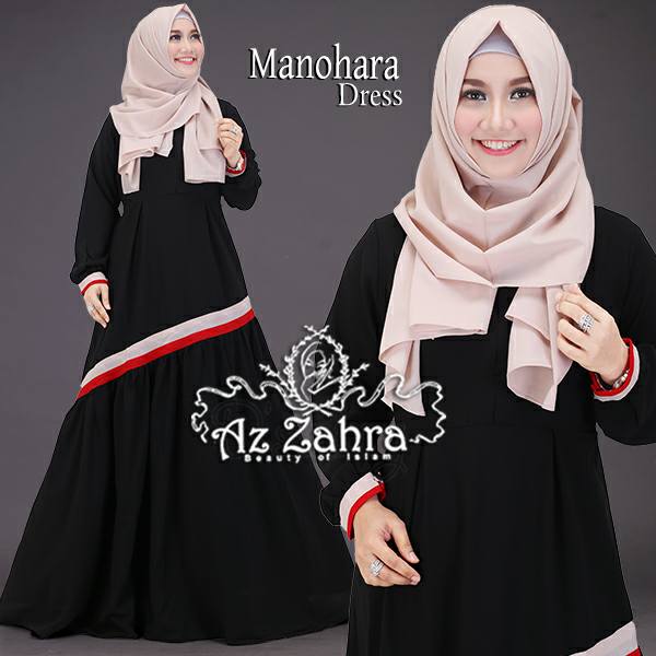 RUMAH HIJAB SAVANA: Manohara dress by Az Zahra