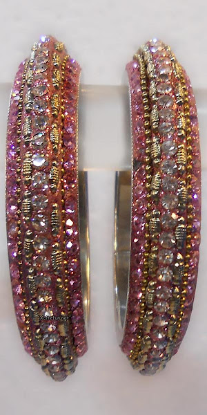 Glittering Diamante Occasion Weeding Bangles