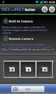 SECuRET SpyCam Free Apps 4 Android