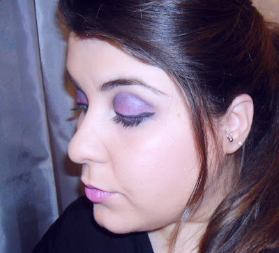 Look Gótico Usável em tons de roxo  ♥