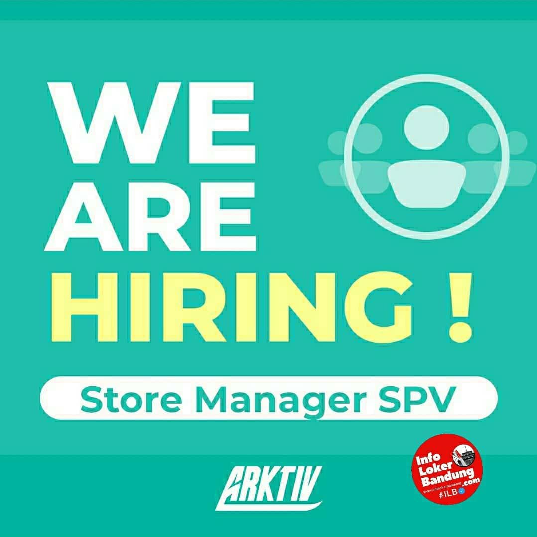 Lowongan Kerja Store Manager SPV & Fashion Designer Arktiv Bandung April 2021