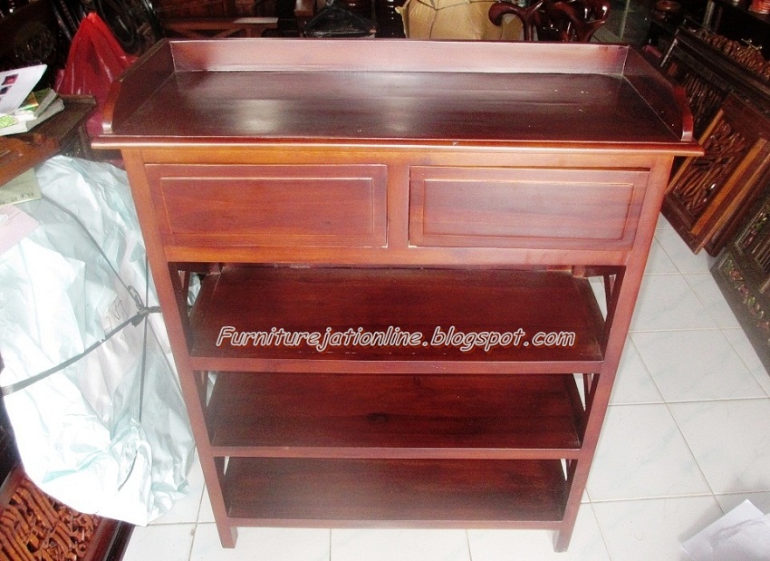 Jual Rak  Sepatu  Minimalis  Furniture Jati