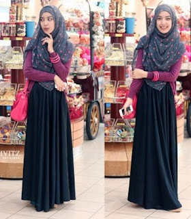 Contoh Model Baju Muslim Modis Dan Stylish Untuk Kuliah