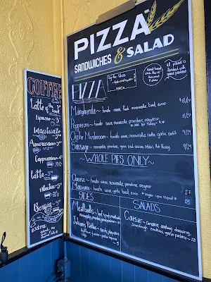menu at Route One Bakery & Kitchen in Tomales, California