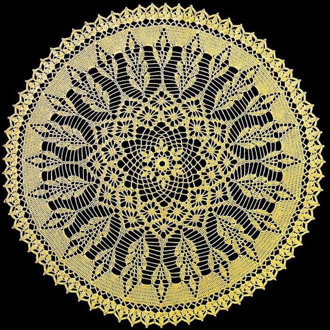 Doily,  Crochet Lace Doily