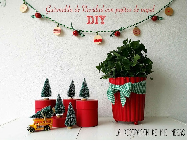 imagenes de guirnaldas de navidad - 154 manualidades y adornos para Navidad Trucos y 