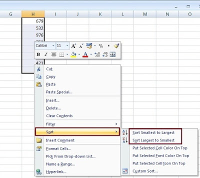 Cara Mengurutkan Data Berdasarkan Jumlah di Excel