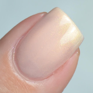 pale peach nail polish