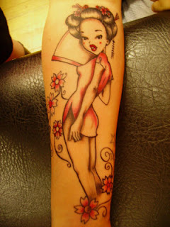 Art Japanese Tattoos Especially Geisha Tattoo Designs With Image Arm Japanese Geisha Tattoo Picture 7