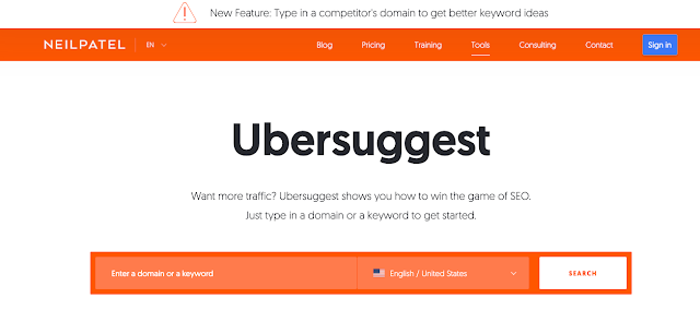 Ubersuggest