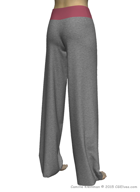 Marvelous Designer Trousers from CGElves Marvelous Cloth Designer V.5 Training