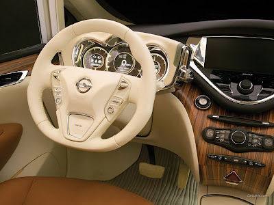 Nissan Forum Concept, Nissan, car interior, Family Car