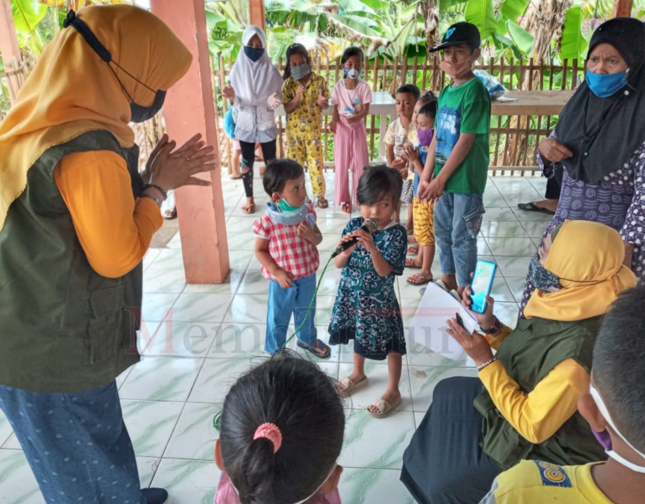 PPT-PPA Lumajang Beri Trauma Healing pada Anak-anak Korban Gempa