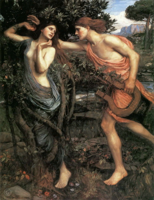 Уильям Уотерхаус John William Waterhouse (Аполлон и Дафна)