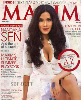Nandana Sen Hot Photoshoot for Maxim Magazine - May 2009