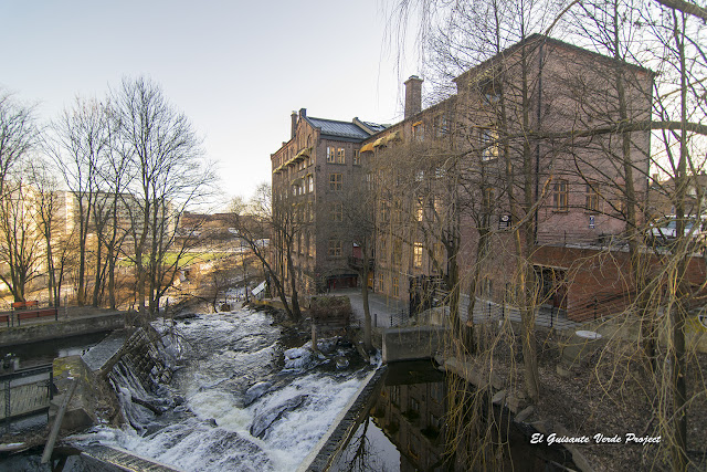 Gran Catarata de Beierbrua, Akerselva - Oslo por El Guisante Verde Project