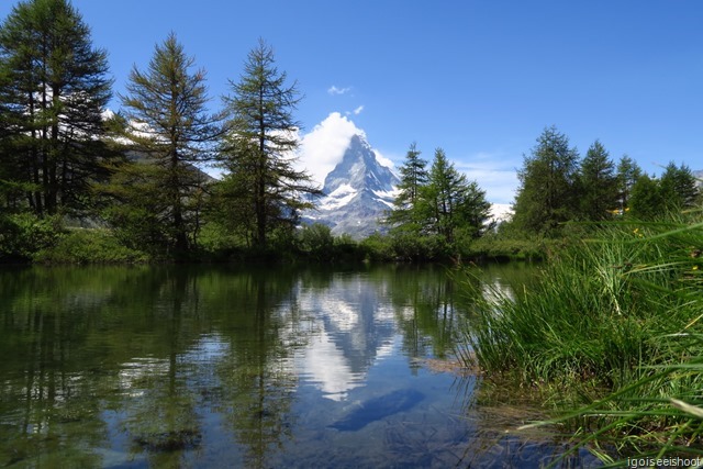 Grindjisee – one of the lakes on the 5-Seenweg.