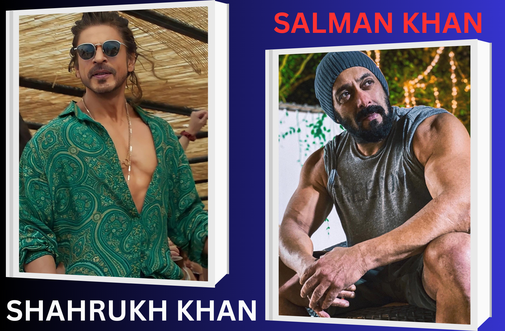 Salman Khan and Shahrukh Khan