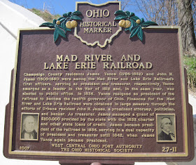 Mad River historical Plaque