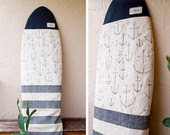 canvas nautical tote bag