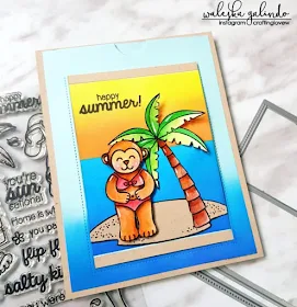 Sunny Studio Stamps: Island Getaway Customer Card Share by Waleska Galindo