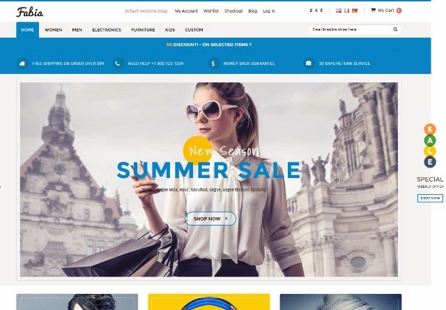 Fabia - Premium Magento Theme