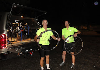 Kim and Terry before the Triple Bypass -- we're still smiling!