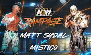 Matt Sydal vs. Místico en AEW Rampage.
