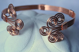 Anna (gracious): copper bracelet :: All Pretty Things