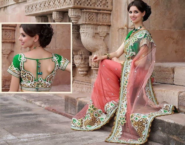 Nakshatra Kushi- Embroidered Sarees 2013-14