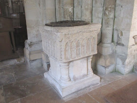 Tickencote font