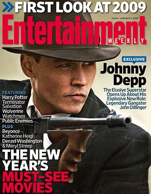 johnny depp public enemies hairstyle. big gun!