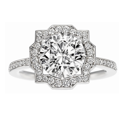 by+Harry+Winston,+Round+Brilliant-Cut+Engagement+Ring,+engagement+ring ...