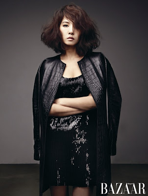 Kim Sun Ah Harper’s Bazaar Magazine January 2009