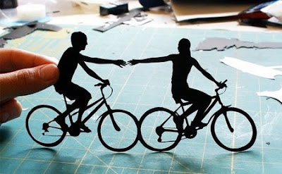 Hilarious Hand Cut Paper Silhouettes Seen On lolpicturegallery.blogspot.com