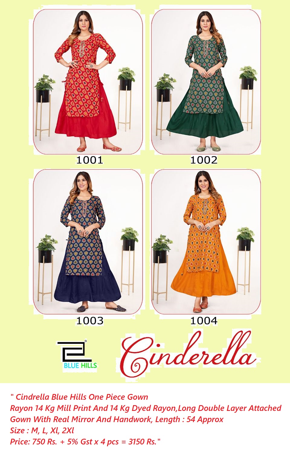 bk219n georgette digital print readymade gown collection Catalog
