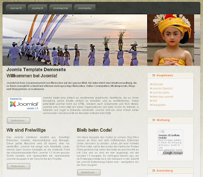 JP Culture - шаблон для Joomla 1.5