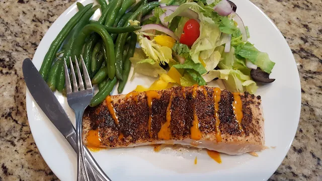 Spicy Southwest Salmon