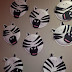 Idea to make zebra from paperplate for kids 