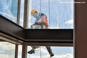 Window Cleaner The View from The Shard London