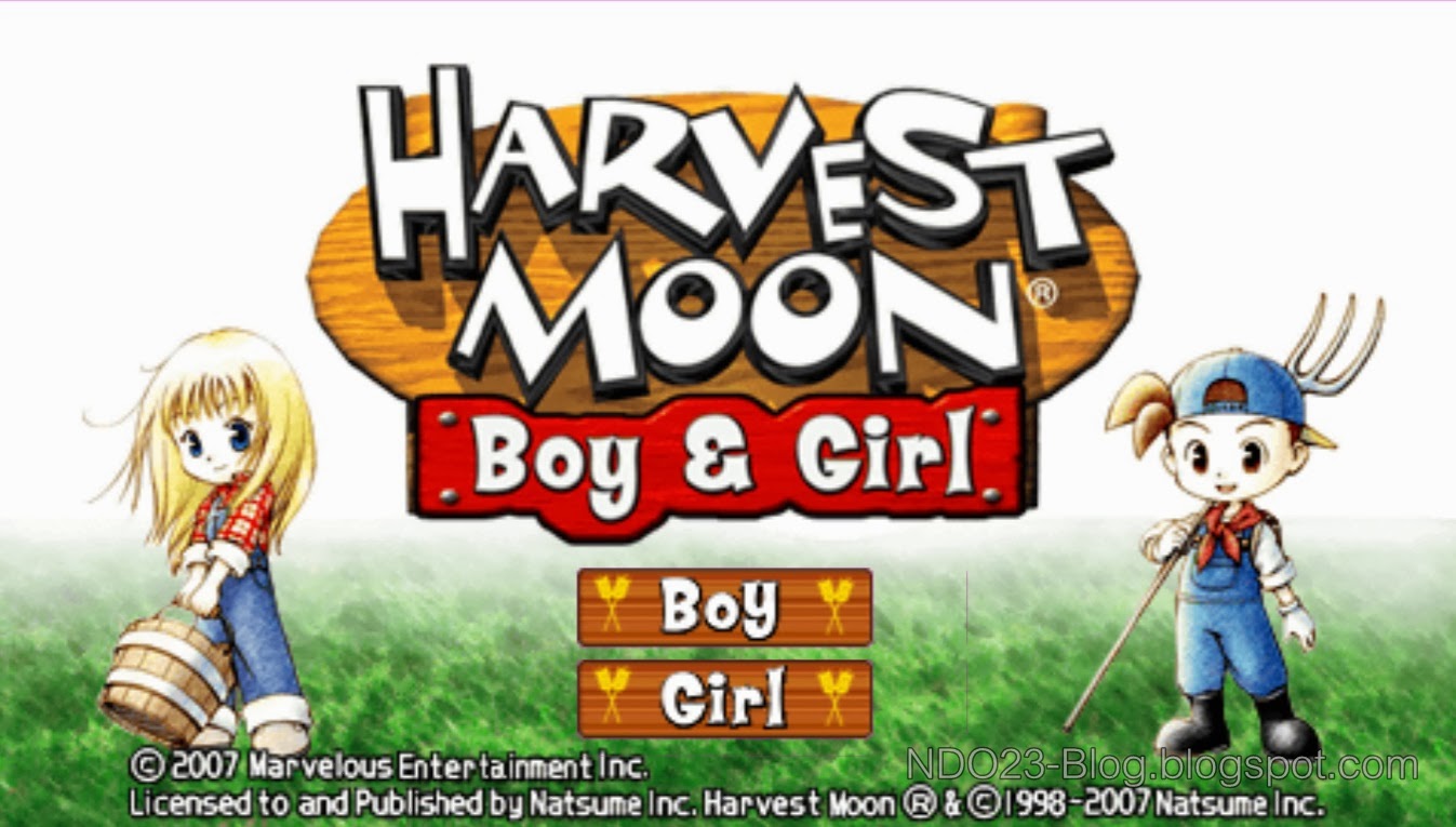 Download Game Harvest Moon Boy & Girl untuk PC  Blog 