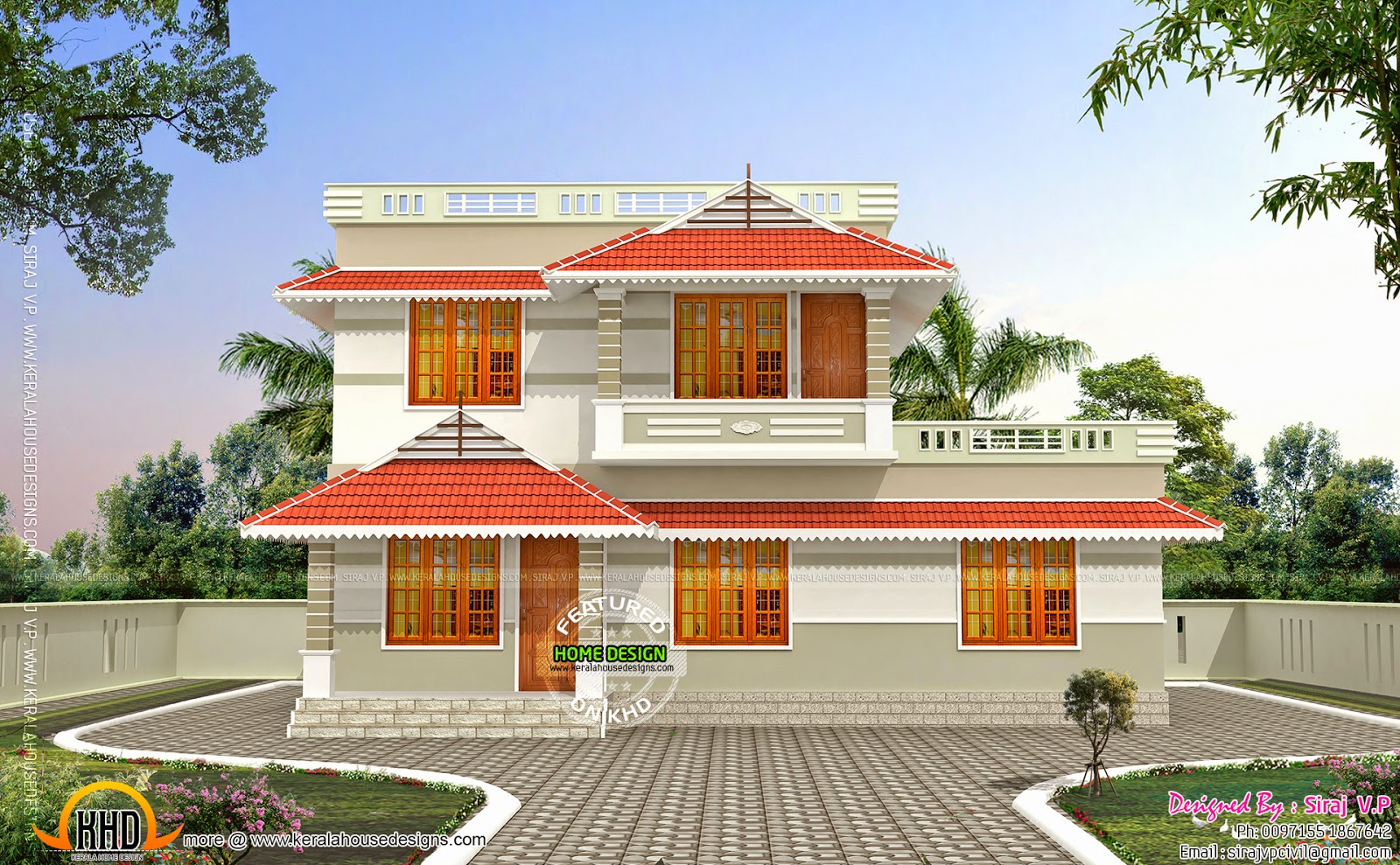  Kerala  style  low cost double  storied home  Kerala  home  