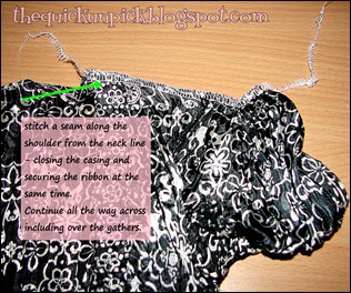 shoulder seam